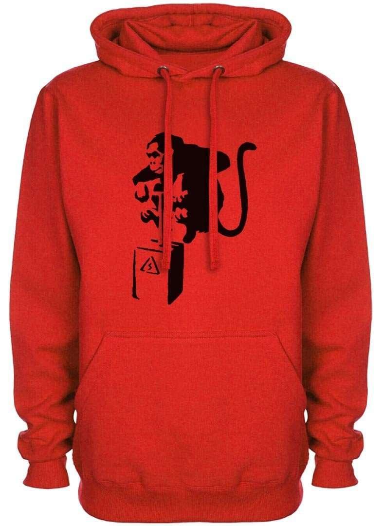 Banksy Detonator Monkey Hoodie product image 1