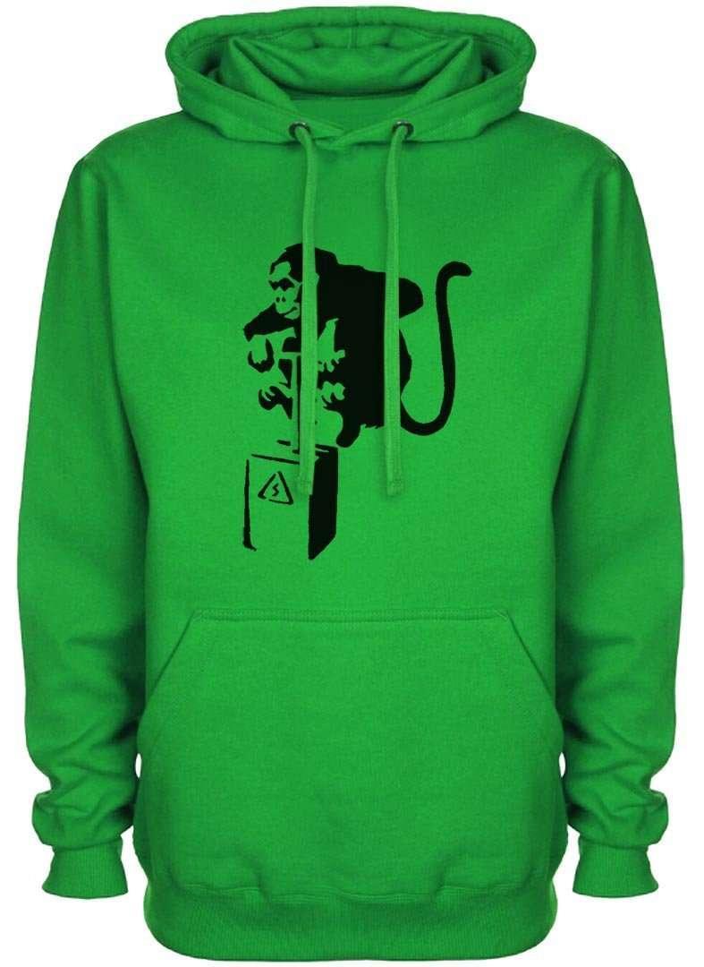 Banksy Detonator Monkey Hoodie product image 2