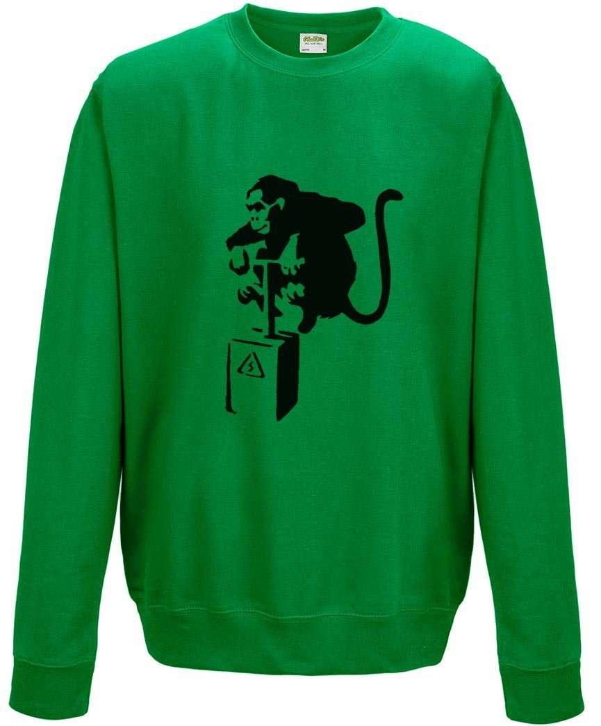 Banksy Detonator Monkey Sweatshirt product image 1