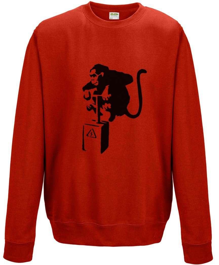 Banksy Detonator Monkey Sweatshirt product image 2