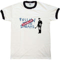 Banksy Ringer Follow Your Dreams T-Shirt product image 1