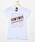 Beat It Piano Womens T-Shirt As Worn By Michael Jackson product image 1