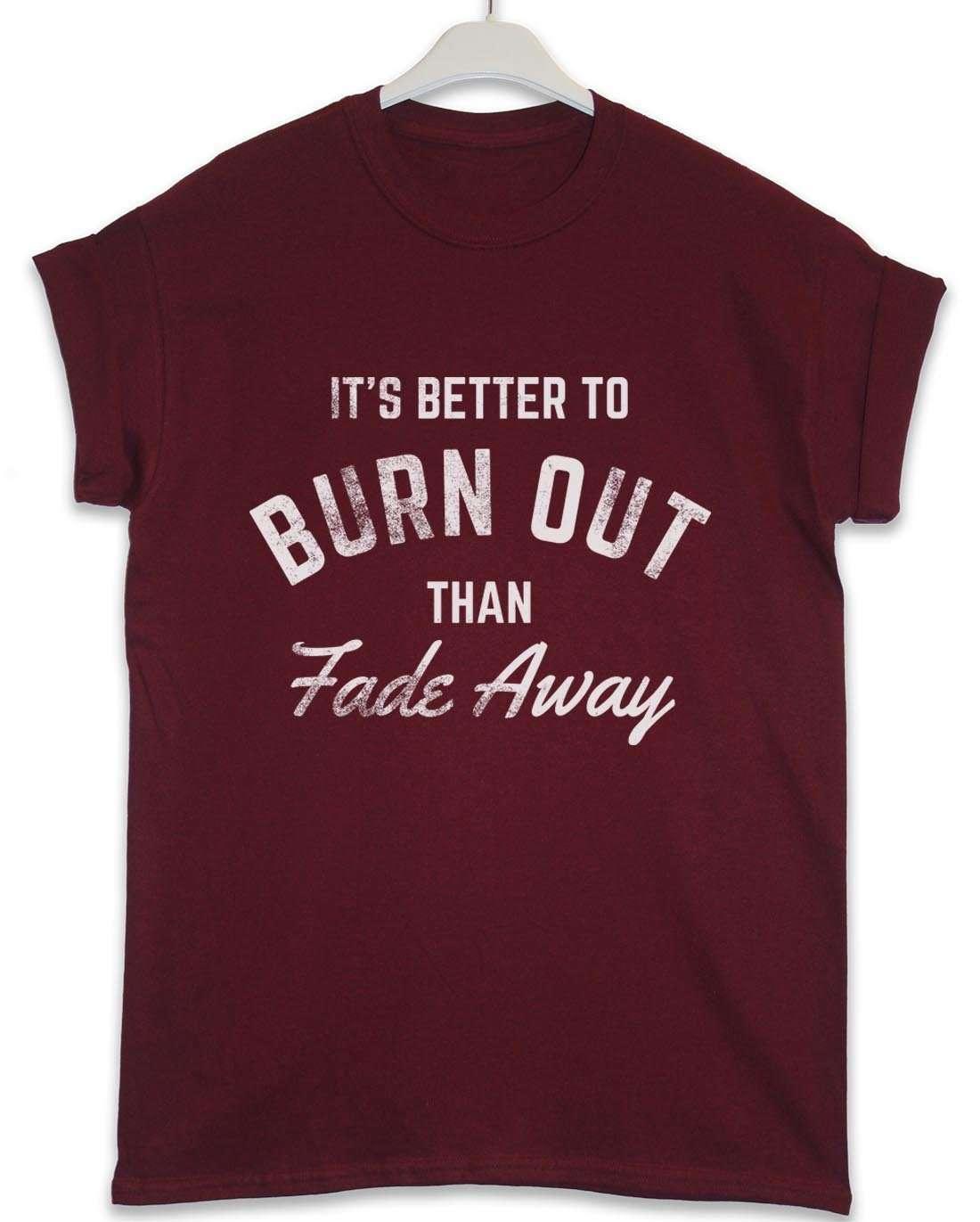 Better to Burn Out Lyric Quote T-Shirt product image 1