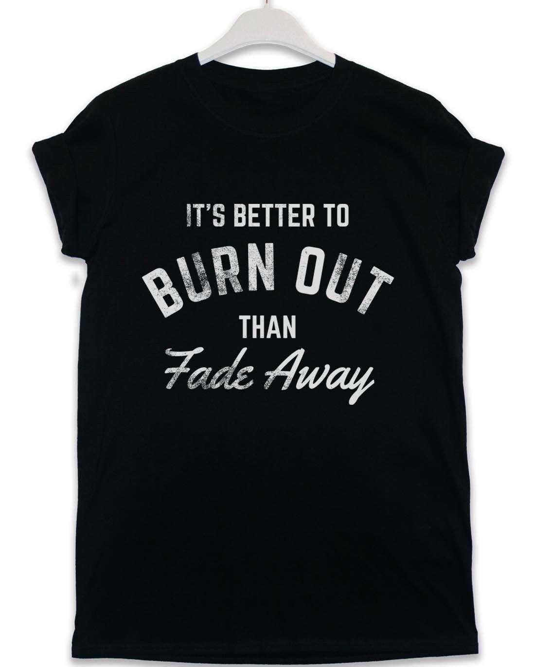 Better to Burn Out Lyric Quote T-Shirt product image 4