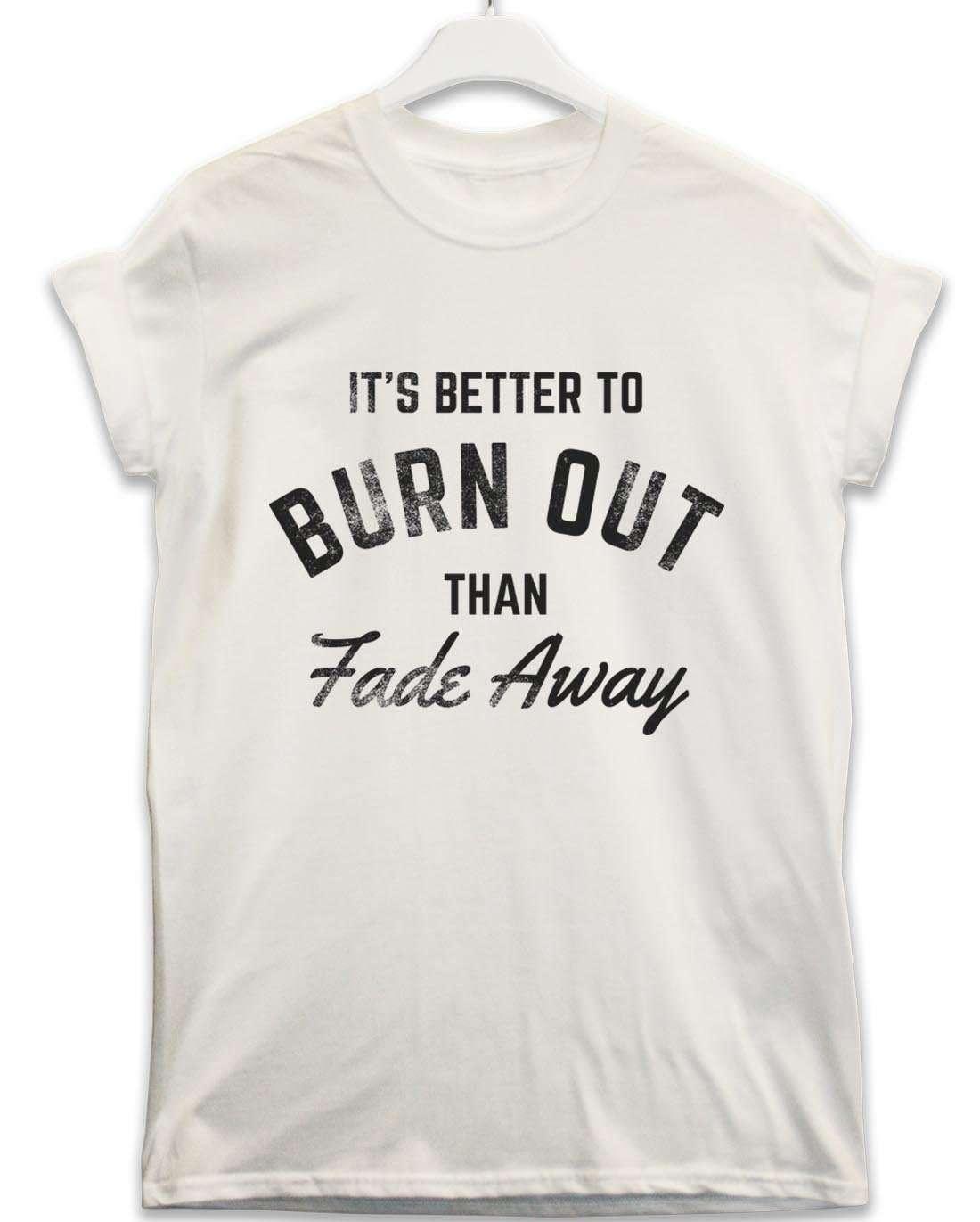 Better to Burn Out Lyric Quote T-Shirt product image 2