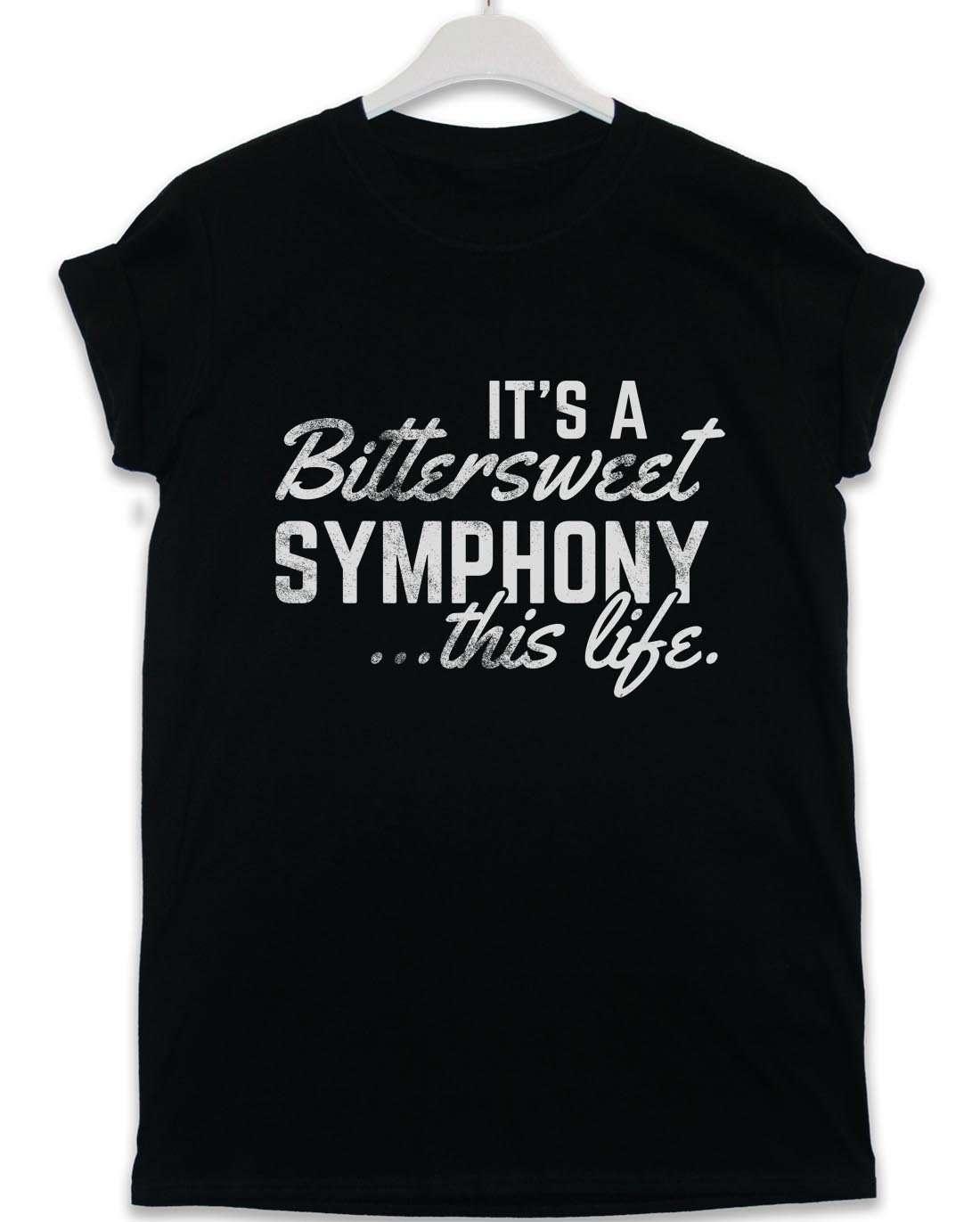 Bittersweet Symphony This Life Lyric Quote T-Shirt product image 3