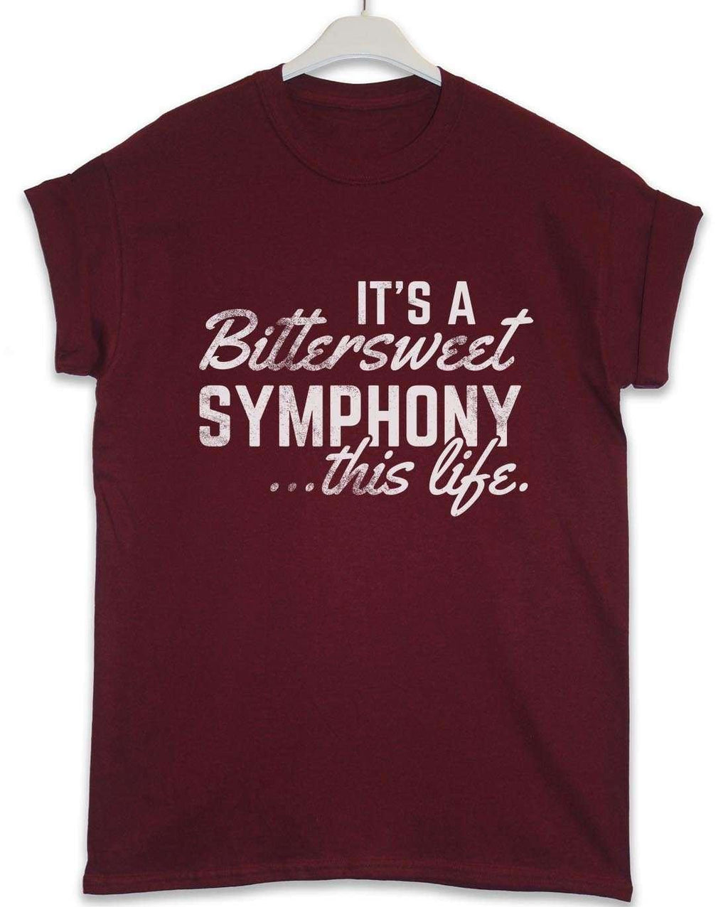 Bittersweet Symphony This Life Lyric Quote T-Shirt product image 4