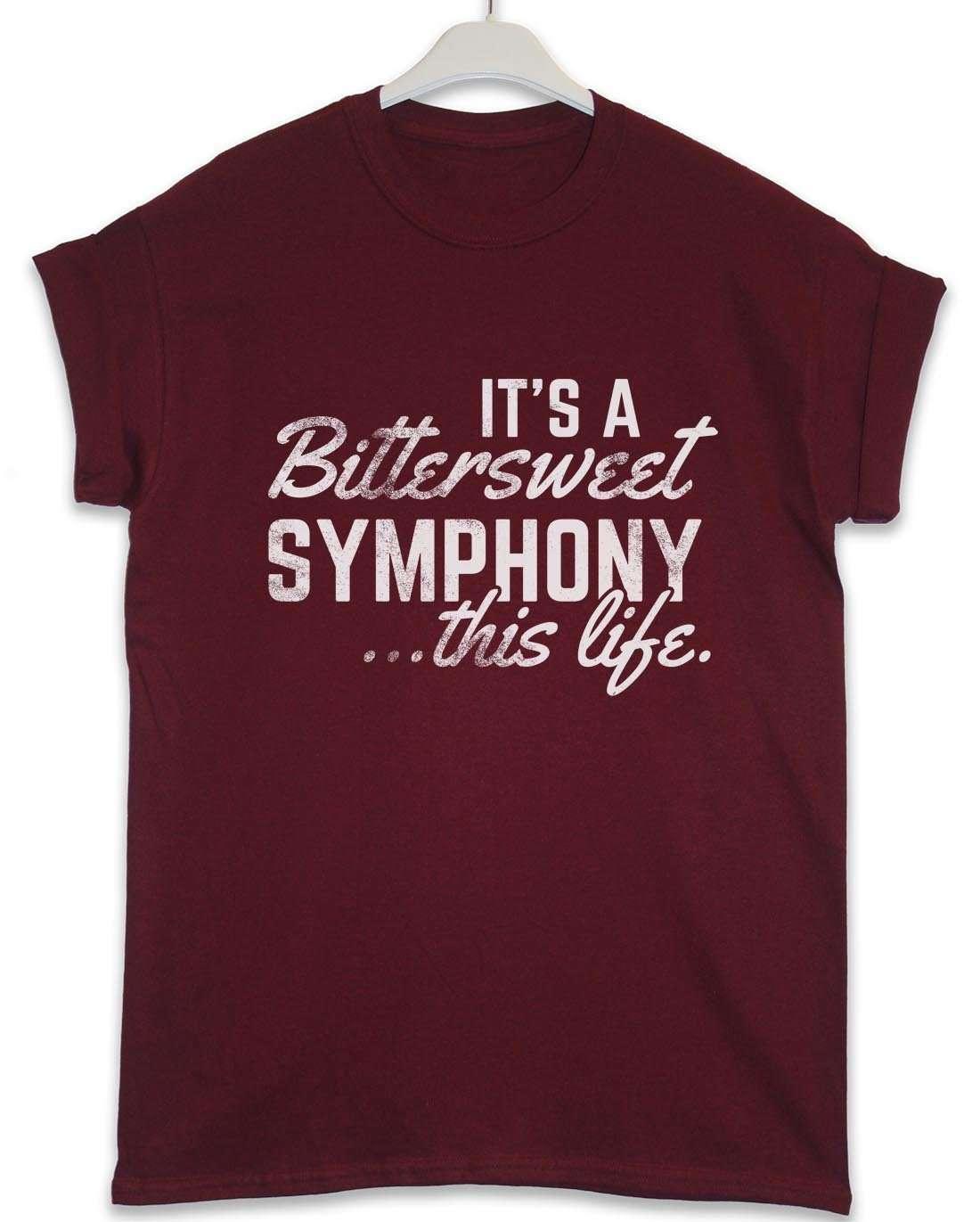 Bittersweet Symphony This Life Lyric Quote T-Shirt product image 4