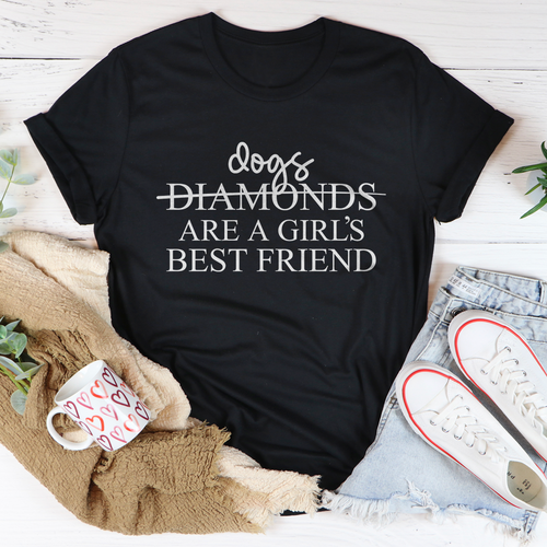 "Dogs Are A Girl's Best Friend" – Relatable Dog Mom Graphic product image 2
