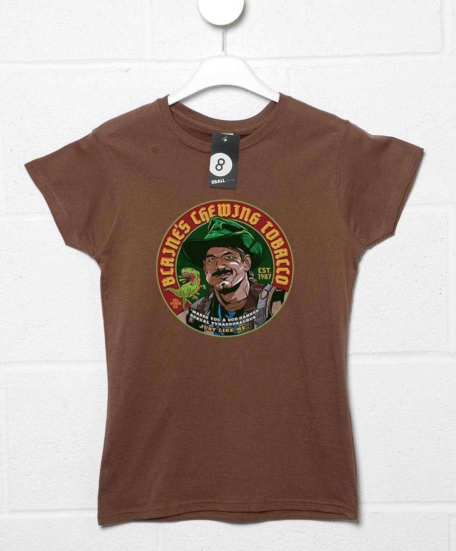 Blaine's Chewing Tobacco Fitted Womens T-Shirt product image 1