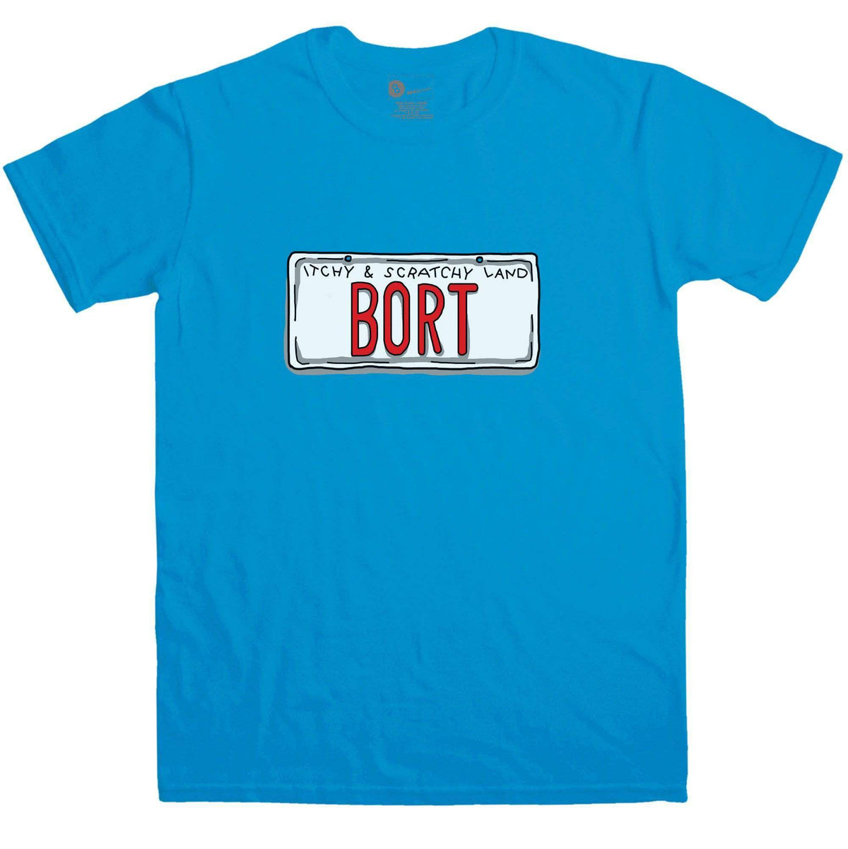 Bort License Plate T-Shirt product image 1