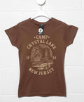 Camp Crystal Lake 1980 Fitted Womens T-Shirt product image 1
