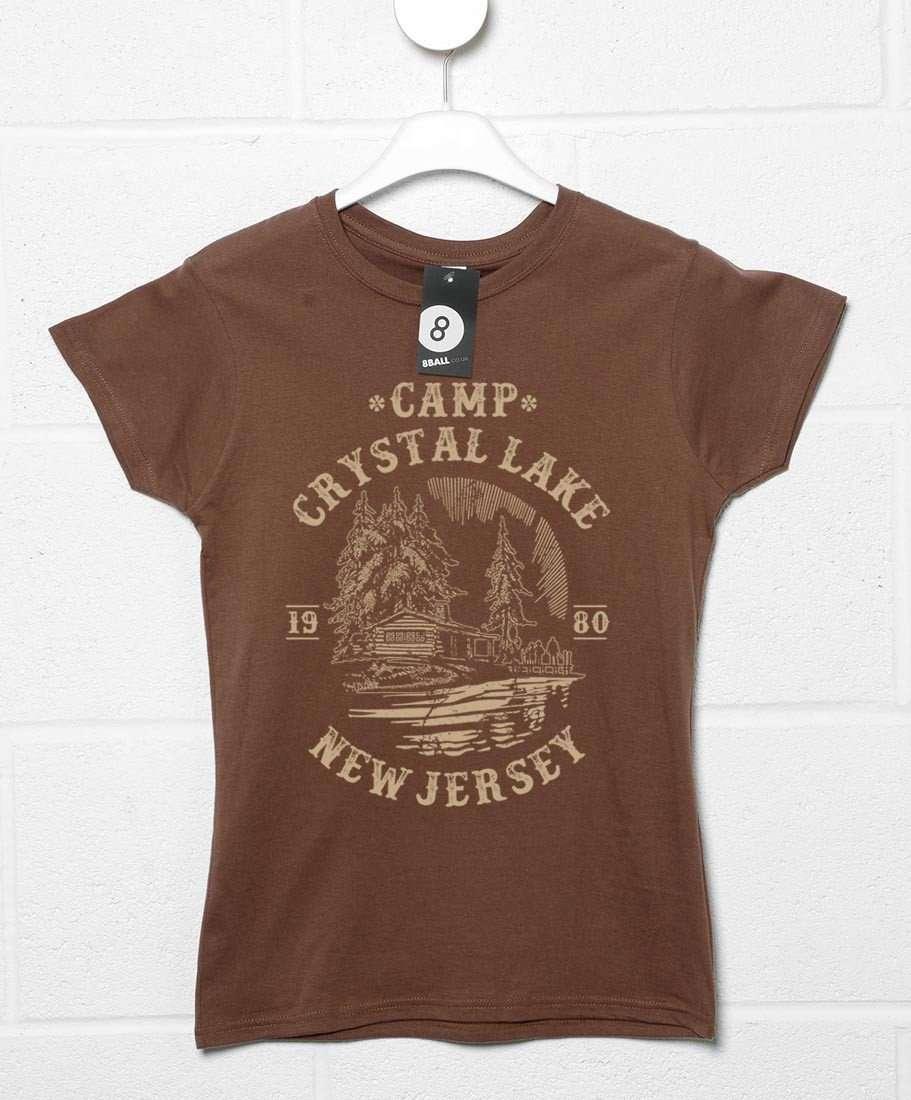 Camp Crystal Lake 1980 Fitted Womens T-Shirt product image 1