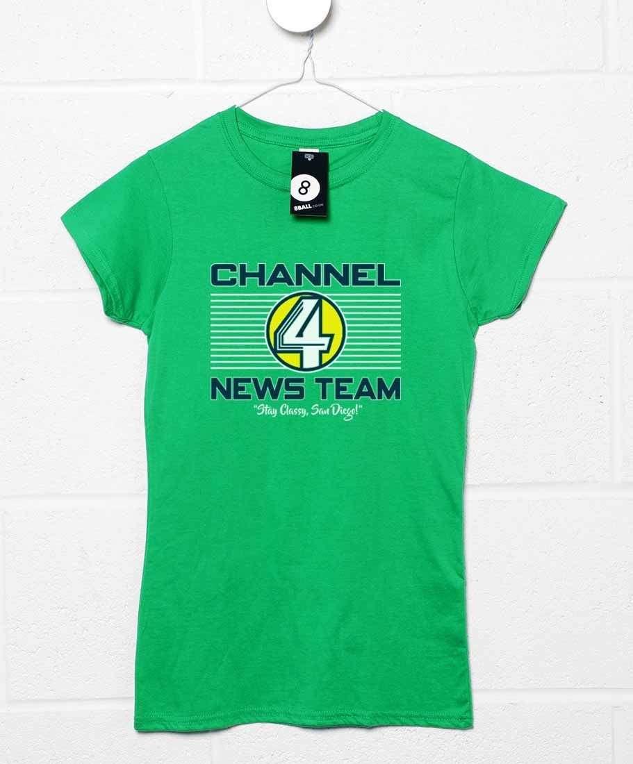 Channel 4 News Team Fitted Womens T-Shirt product image 1