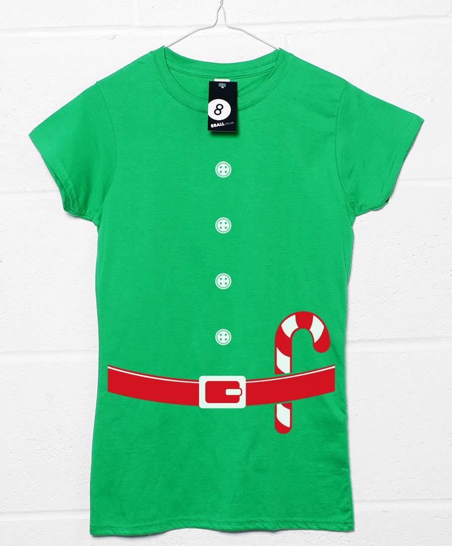 Christmas Elf Fitted Womens T-Shirt product image 1
