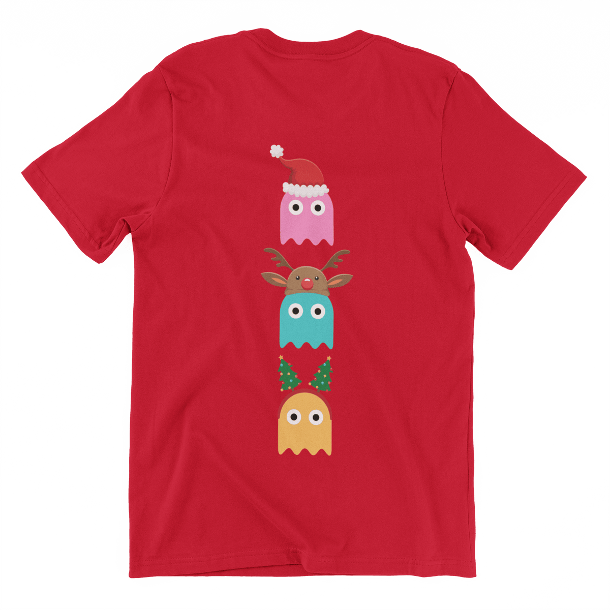 Christmas Ghost Munching Kids T-Shirt product image 9
