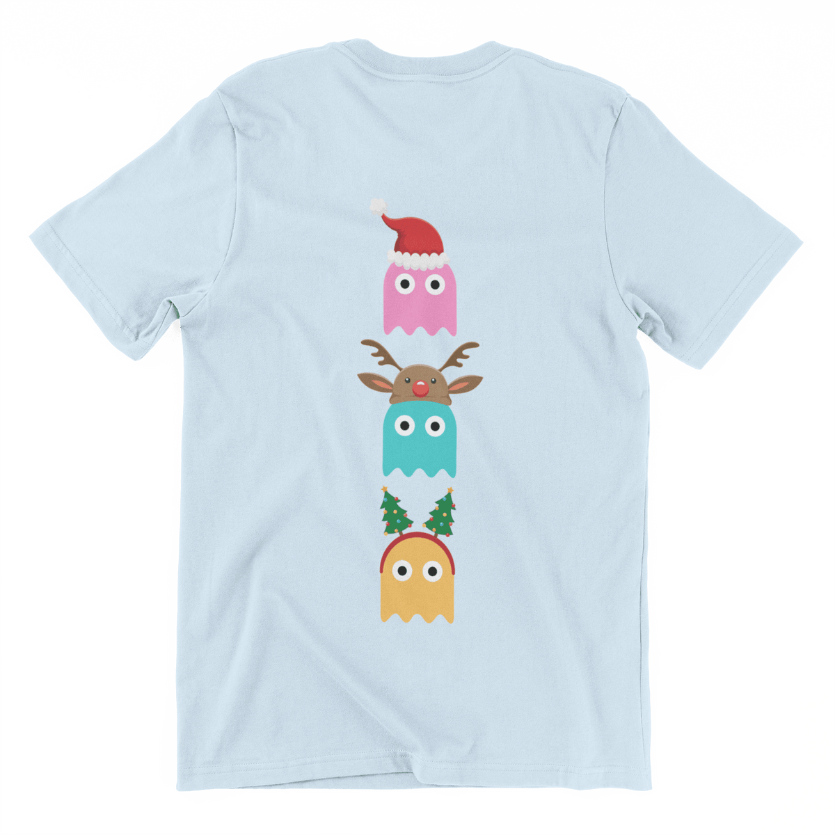 Christmas Ghost Munching Kids T-Shirt product image 11