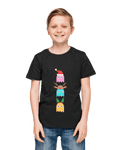 Christmas Ghost Munching Kids T-Shirt product image 1