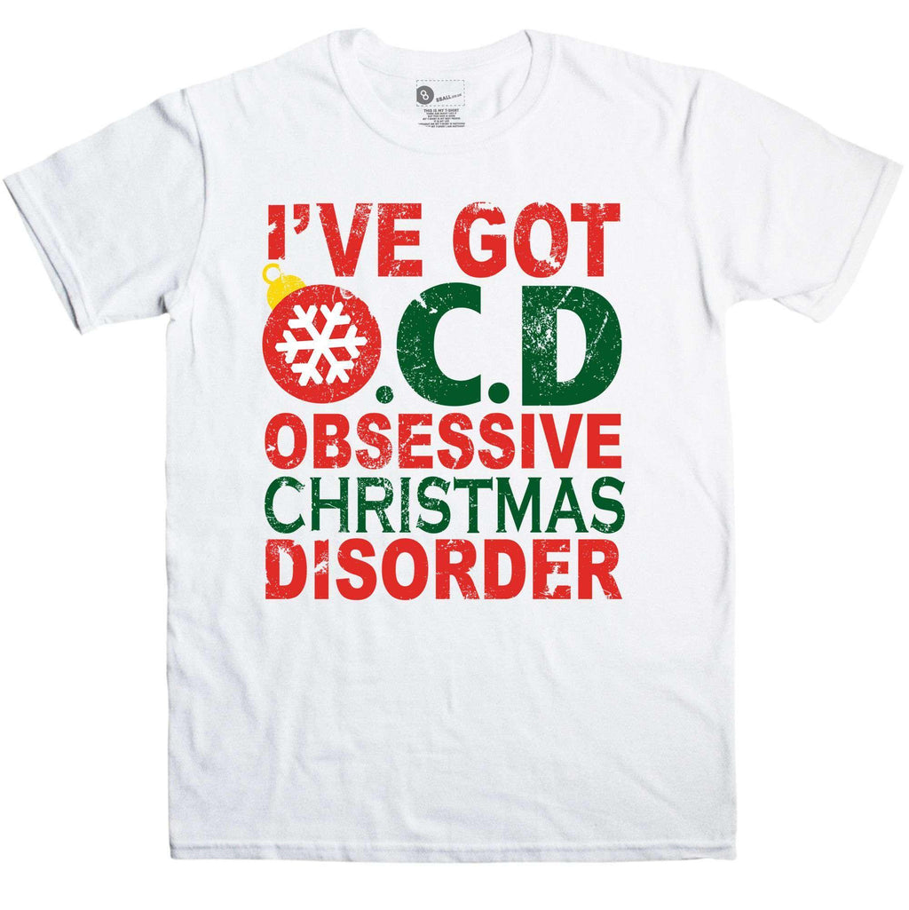 Christmas Men's OCD Obsessive Disorder T-Shirt product image 4