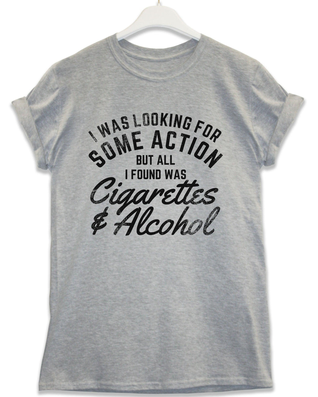 Cigarettes and Alcohol Lyric Quote T-Shirt product image 2