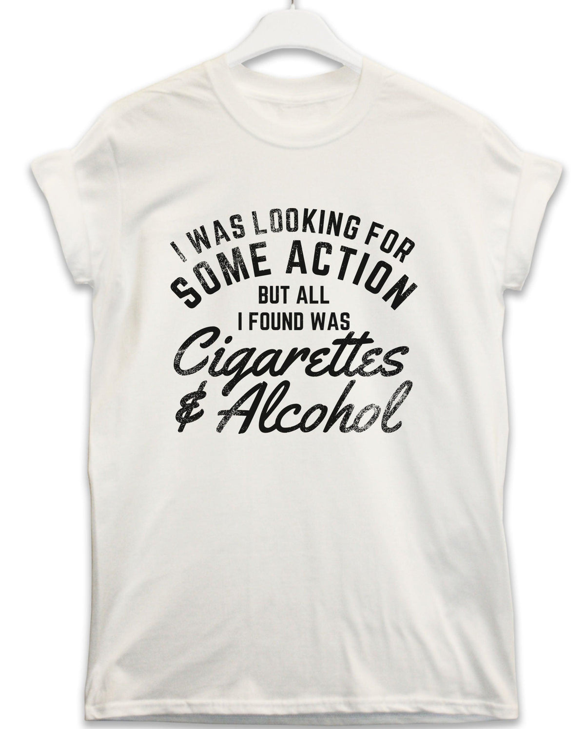 Cigarettes and Alcohol Lyric Quote T-Shirt product image 1