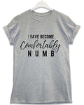 Comfortably Numb Lyric Quote T-Shirt product image 1