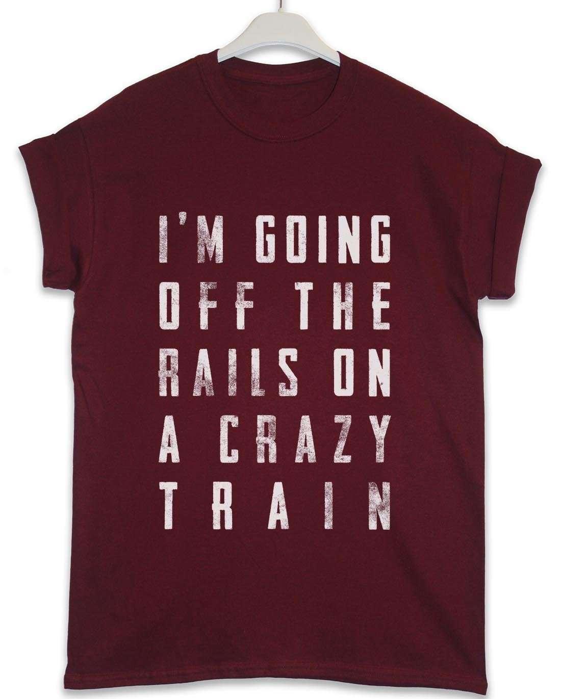 Crazy Train Lyric Quote T-Shirt product image 2