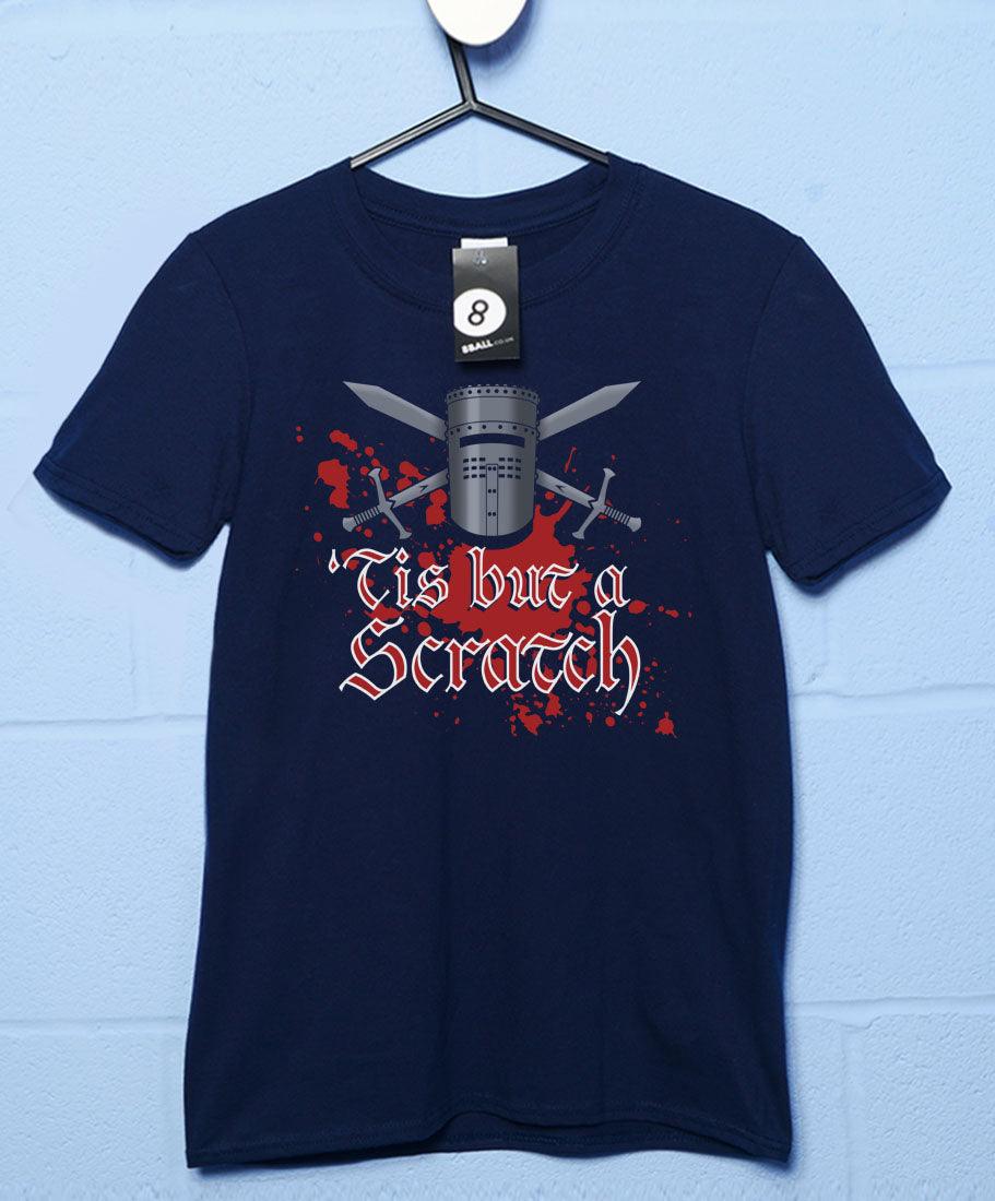 Crossed Swords Black Knight Scratch T-Shirt product image 2