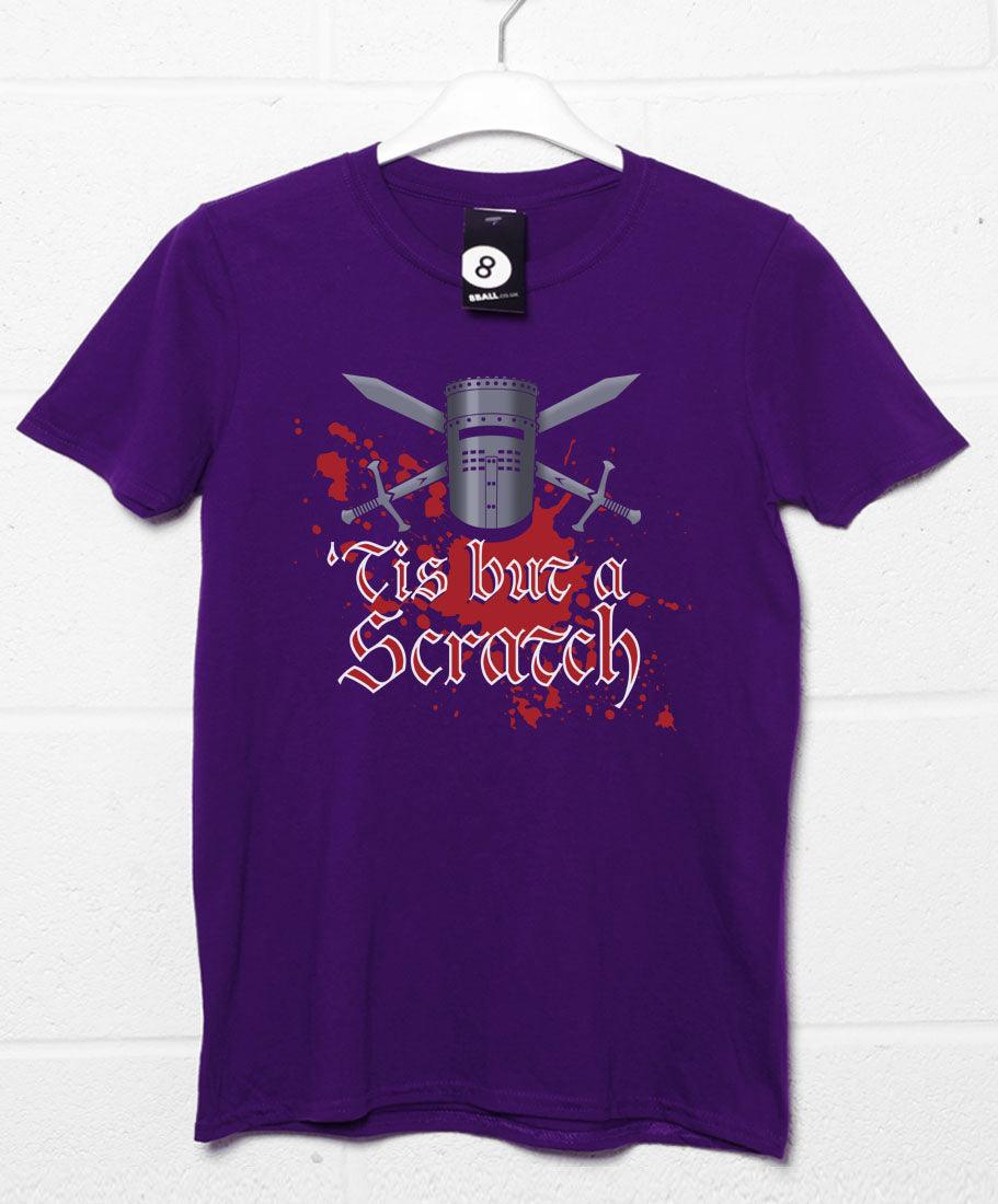 Crossed Swords Black Knight Scratch T-Shirt product image 3