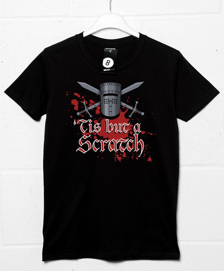 Crossed Swords Black Knight Scratch T-Shirt product image 1