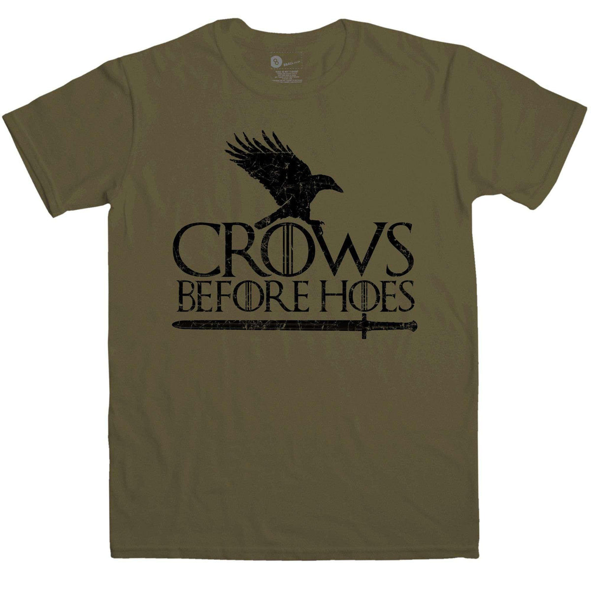 Crows Before Hoes T-Shirt product image 1