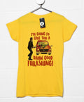 Damn Good Thrashing Fitted Womens T-Shirt product image 1