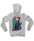 Death Free Day Of Santa Back Printed Christmas Hoodie product image 1