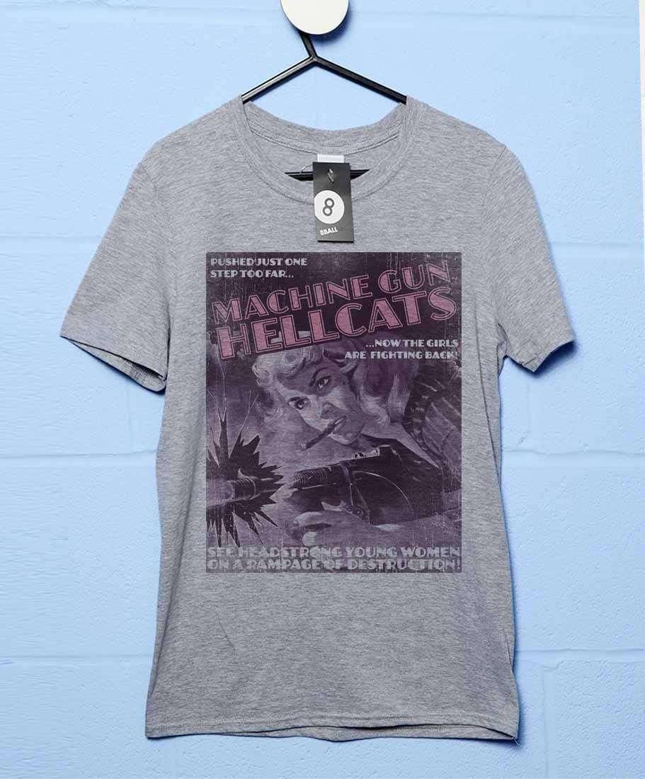 Deathray Machine Gun Hellcats T-Shirt product image 4