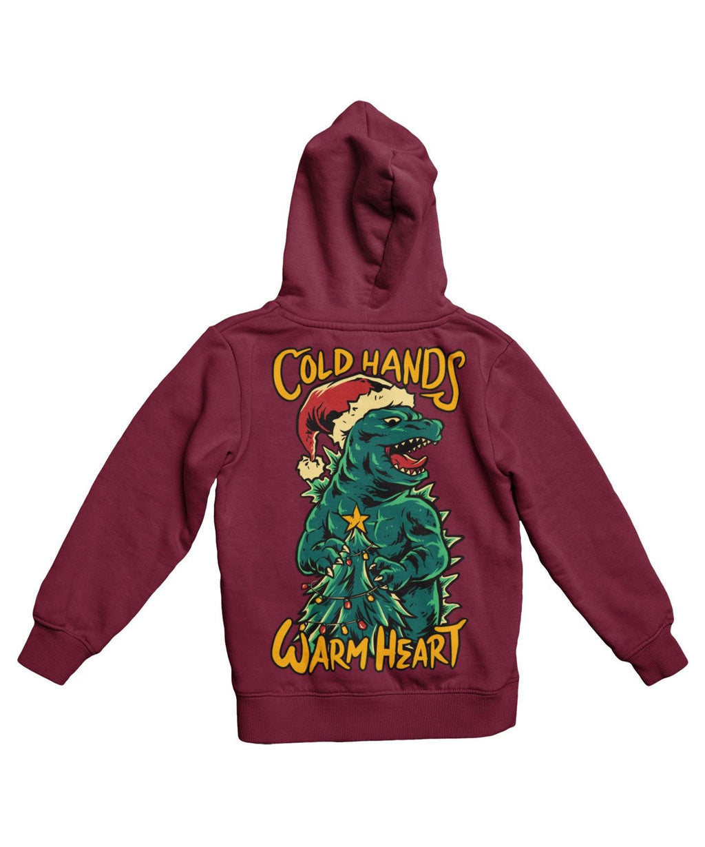 Deep Swimmer Baby Santa Back Printed Christmas Hoodie product image 2