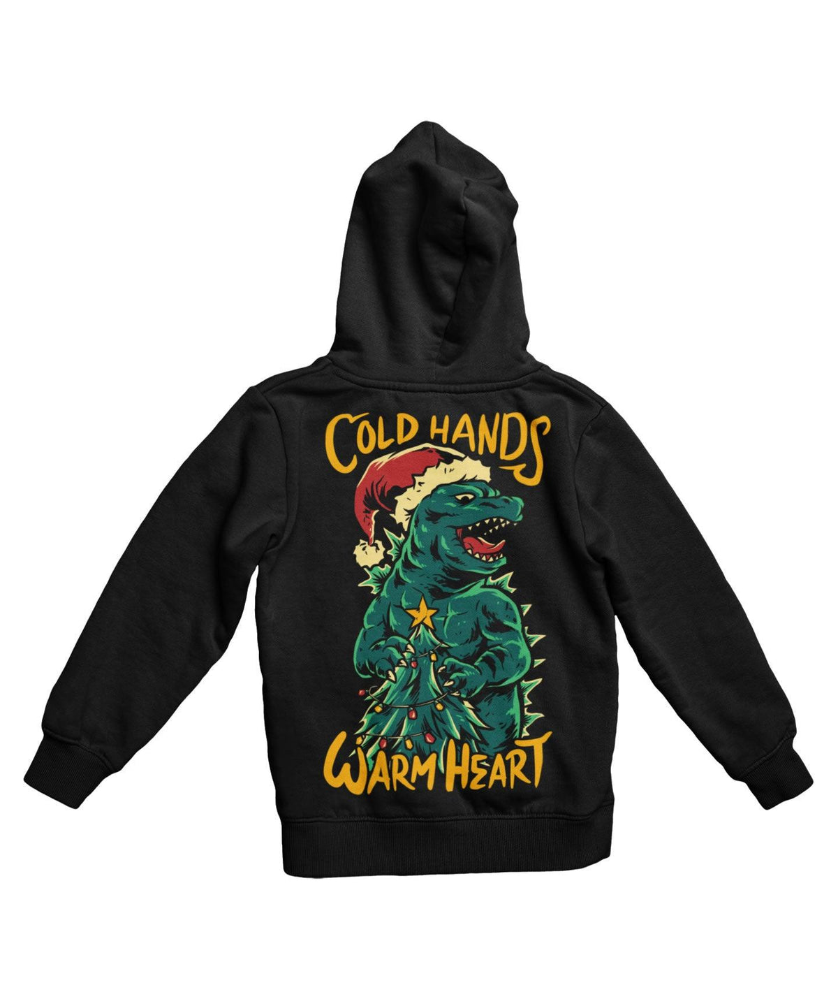 Deep Swimmer Baby Santa Back Printed Christmas Hoodie product image 1