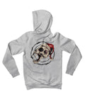 Demon Skull Santa Back Printed Christmas Hoodie product image 1