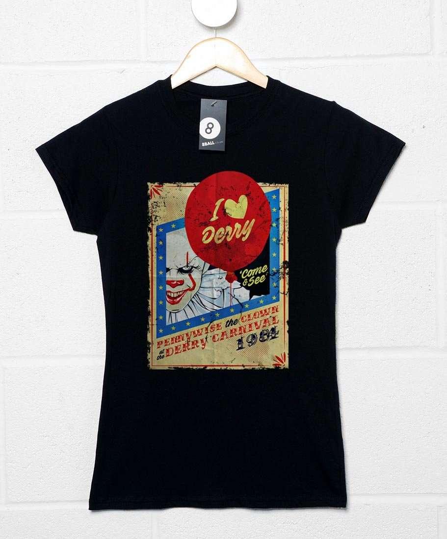 Derry Carnival Pennywise Womens Style T-Shirt product image 1