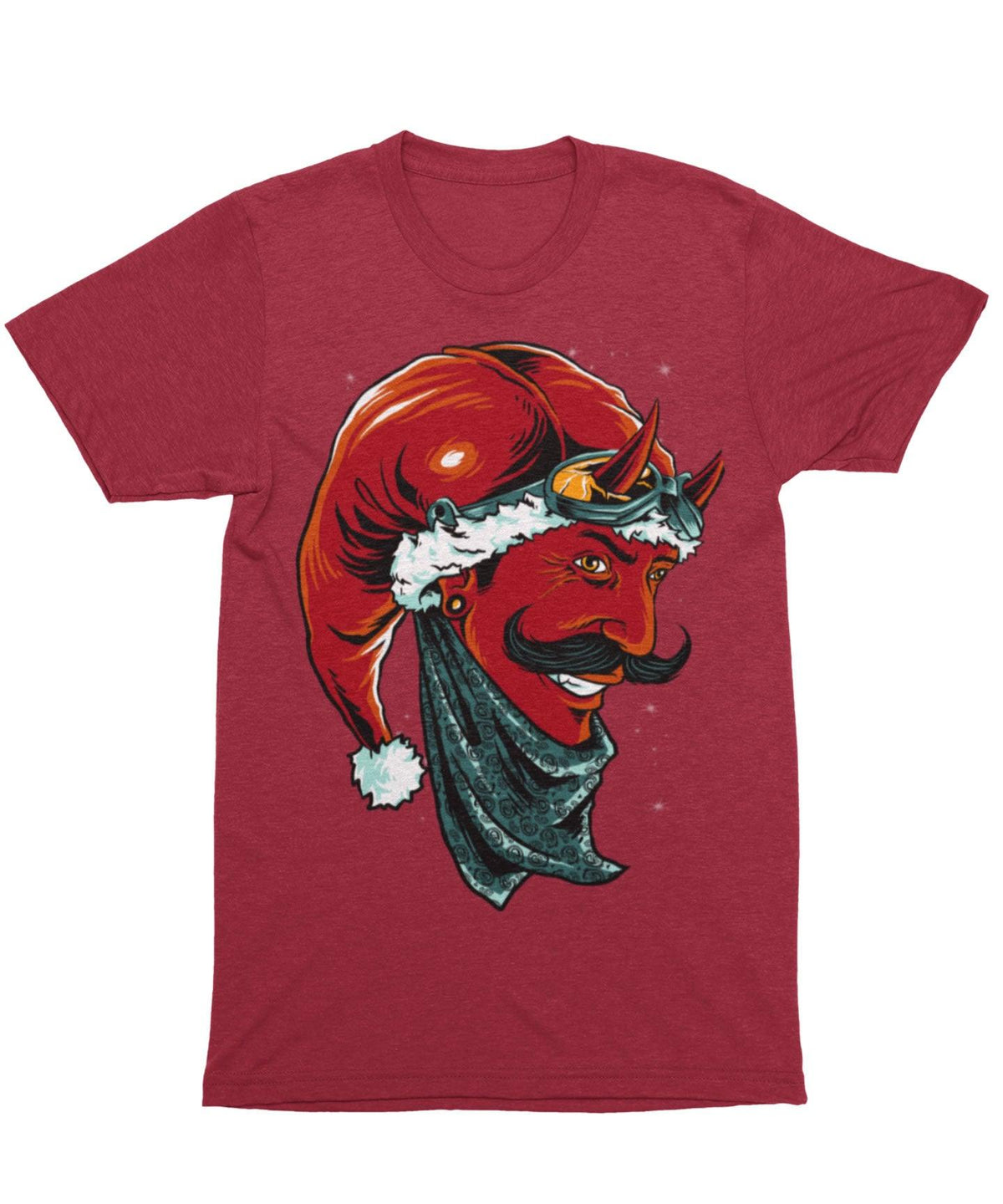 Devil Santa Unisex Christmas T-Shirt product image 2