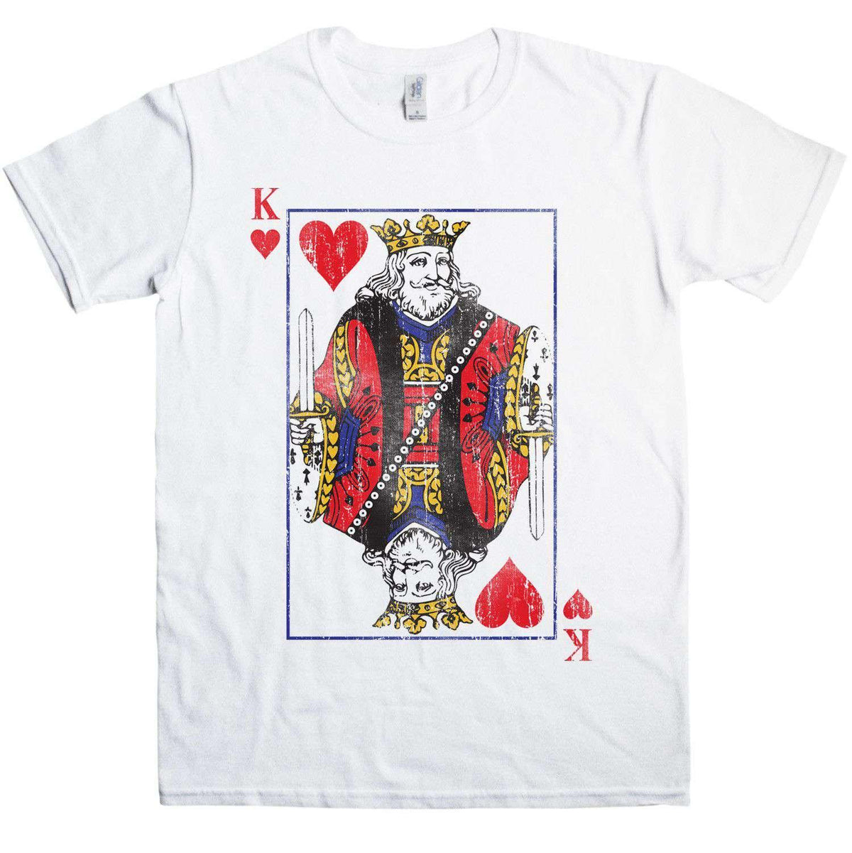 Distressed King Of Hearts T-Shirt product image 1