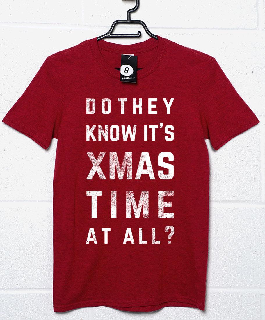 Do They Know it's Xmas Time Christmas Slogan T-Shirt product image 3