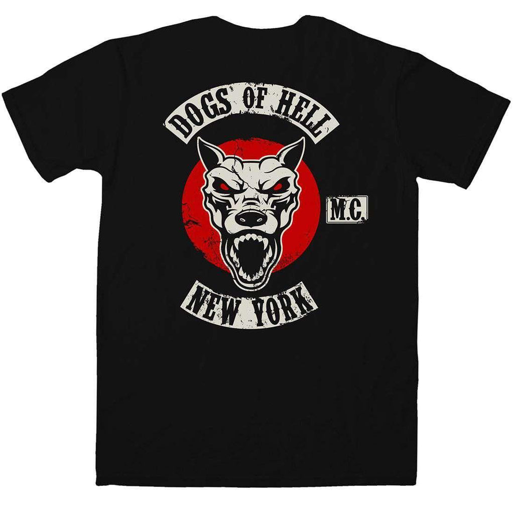 Dogs Of Hell NY Pocket And Back Print T-Shirt product image 2
