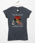 Drink Milk Kick Ass Fitted Womens T-Shirt product image 1