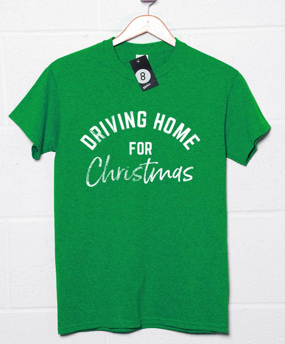 Driving Home for Christmas Slogan T-Shirt product image 4