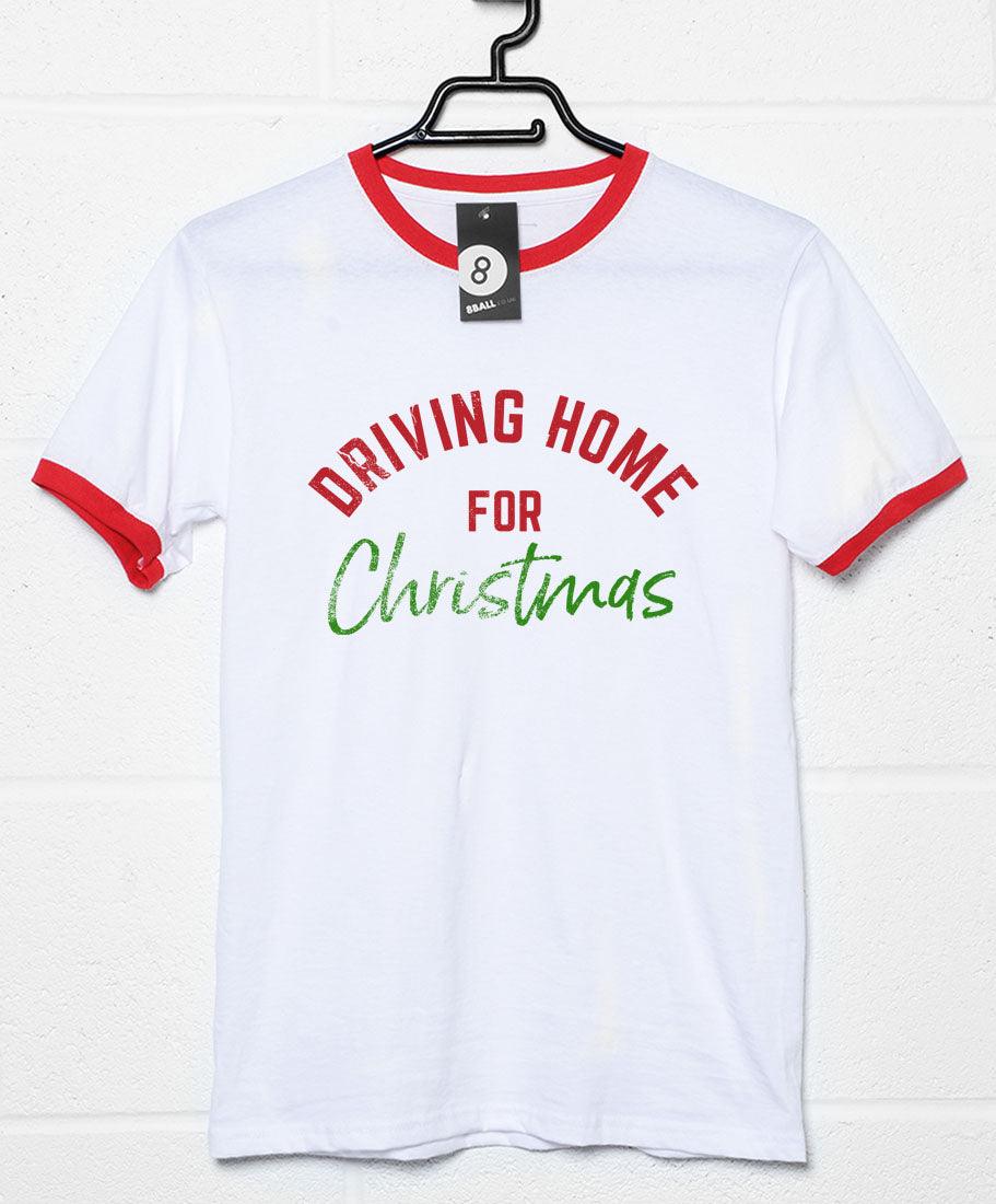 Driving Home for Christmas Slogan T-Shirt product image 3