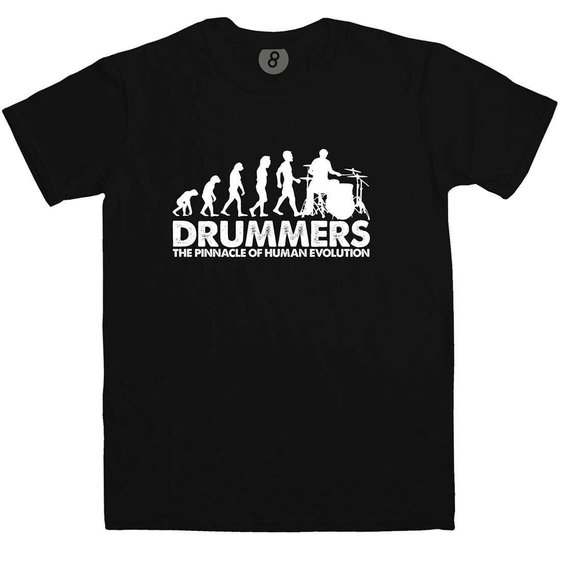 Drummers The Pinnacle of Evolution T-Shirt product image 1