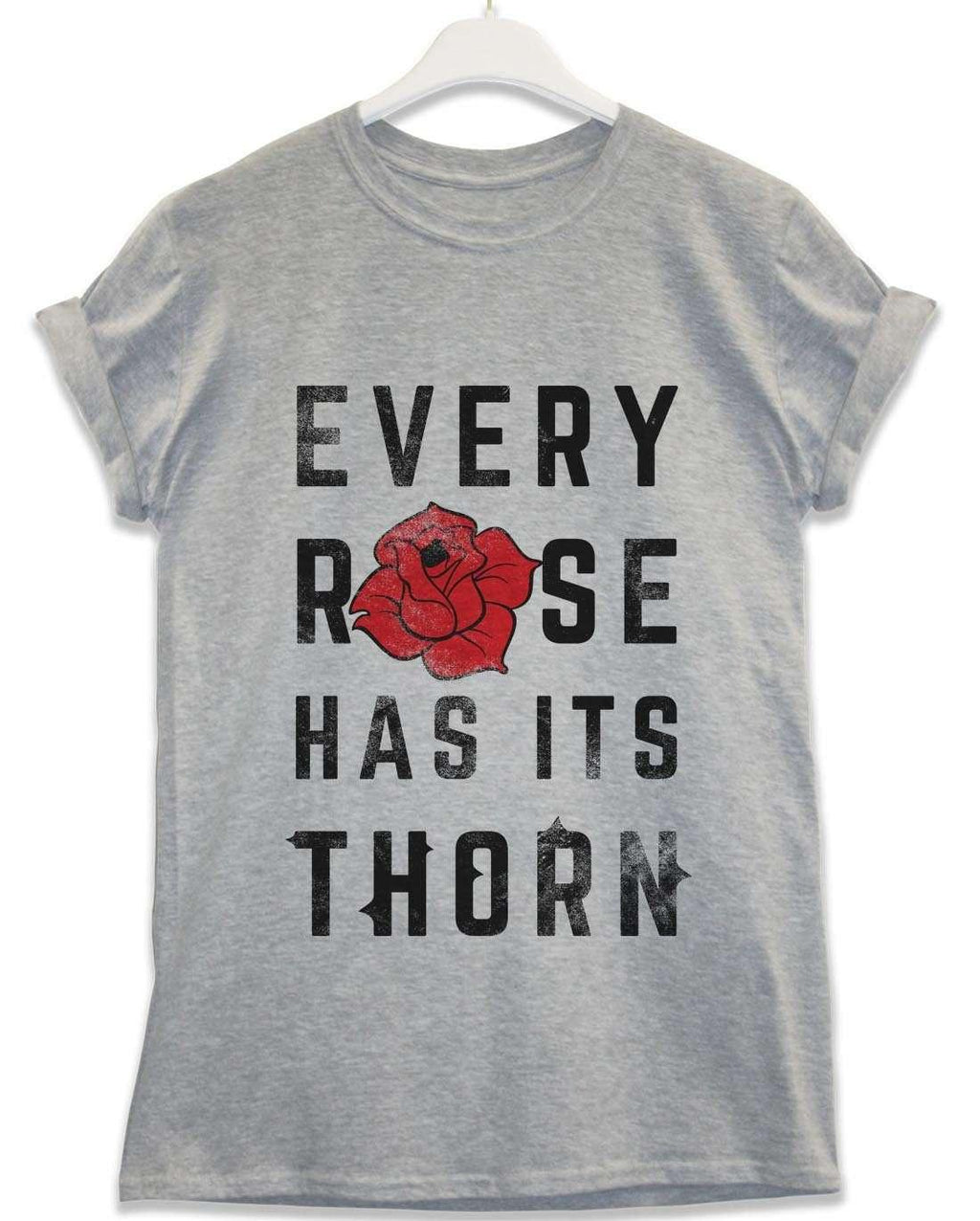 Every Rose Has Its Thorn Lyric Quote T-Shirt product image 4