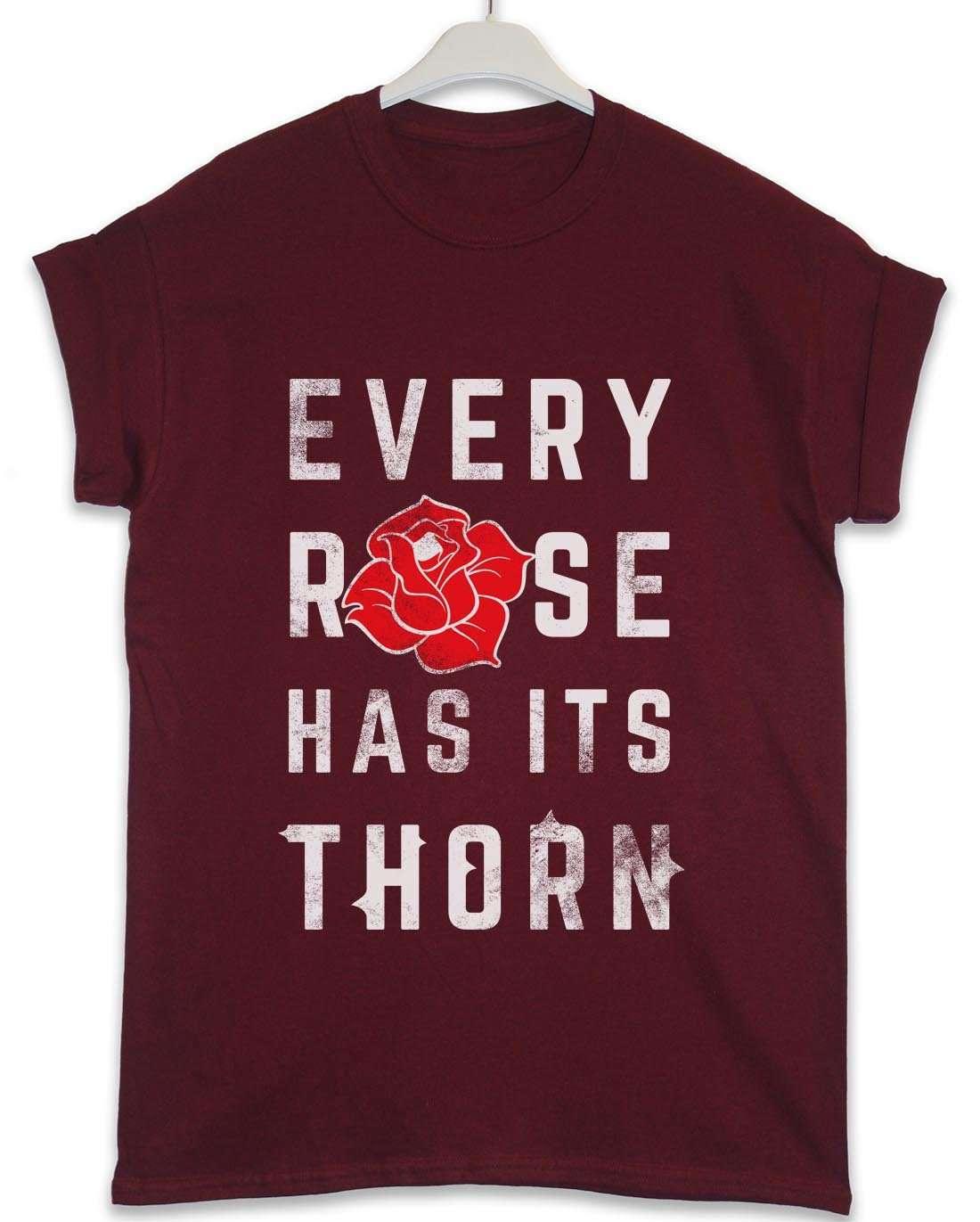 Every Rose Has Its Thorn Lyric Quote T-Shirt product image 2