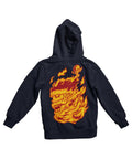 Flame Of Santa Back Printed Christmas Hoodie product image 1