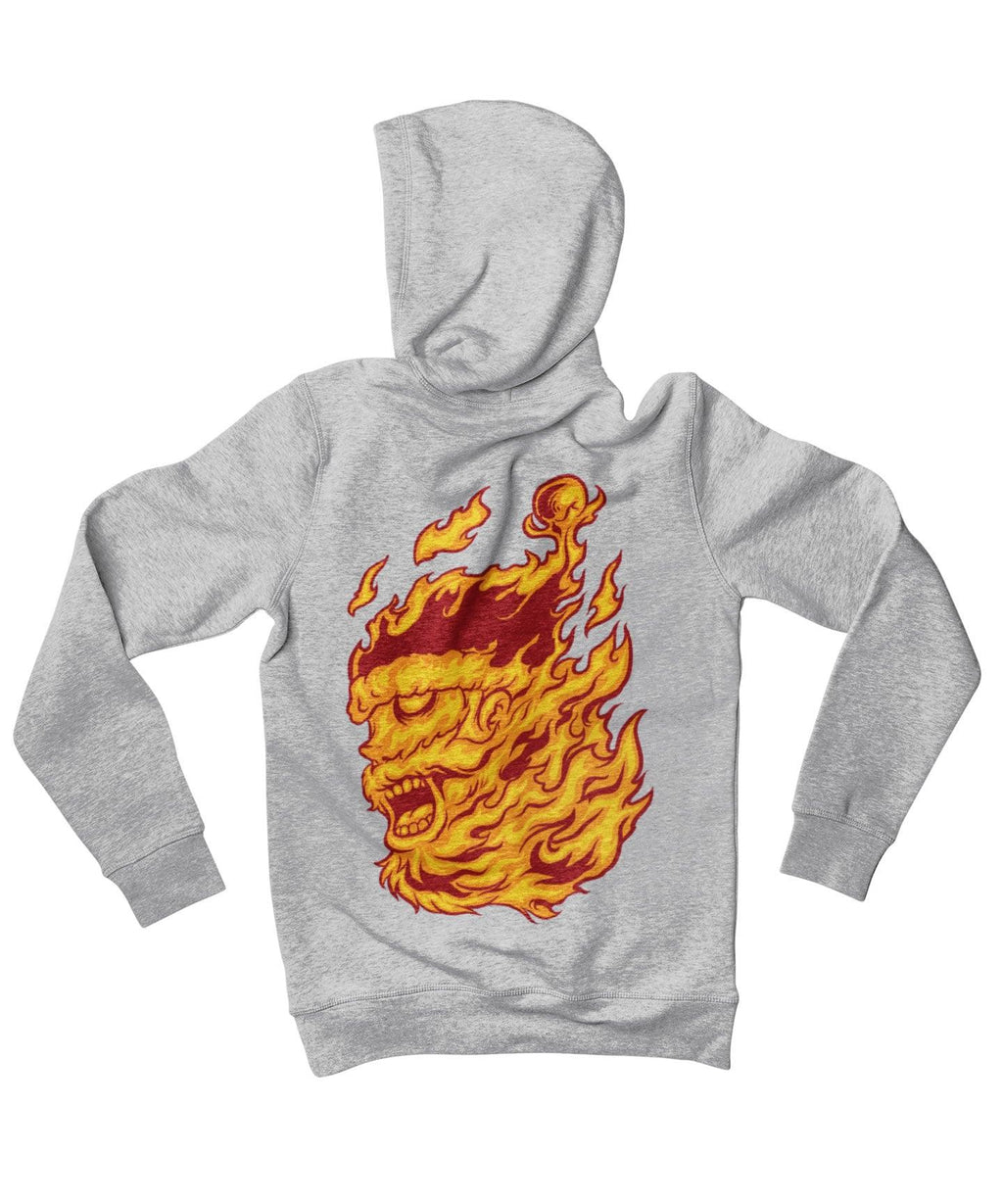 Flame Of Santa Back Printed Christmas Hoodie product image 4
